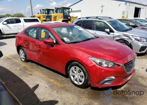 2015 Mazda 3 Sport из США, поврежденный, VIN 3MZBM1U7XFM224728